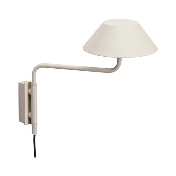 Beež metallist hämardatav LED-seinavalgusti ø 30 cm pistikupesale Cover - Hübsch