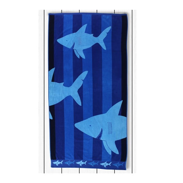 Bavlněná osuška DecoKing Sharky, 180 x 80 cm