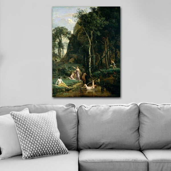 Maal - reproduktsioon 70x100 cm Camille Corot - Wallity-image-1