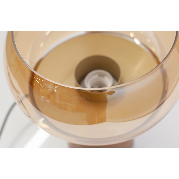 Oranž metallist laualamp , kõrgus 28 cm - BePureHome-image-1