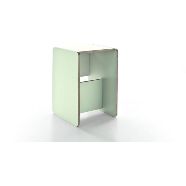Rolle Light Green, multifunkční stolek a schůdky