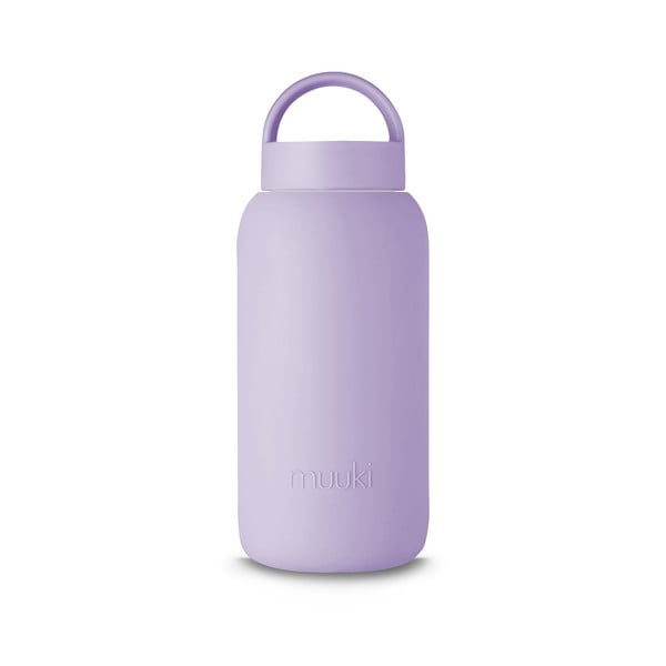 Lavendlivärvi reisipudel 500 ml Pastel Lilac - Muuki-image-2