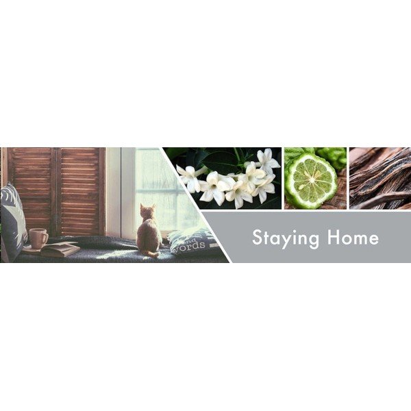 Lõhnaküünal, põlemisaeg 35 h Staying Home - Goose Creek-image-1