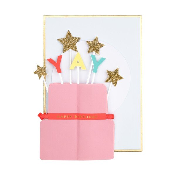 Tervituskaardid Yay! – Meri Meri-image-1