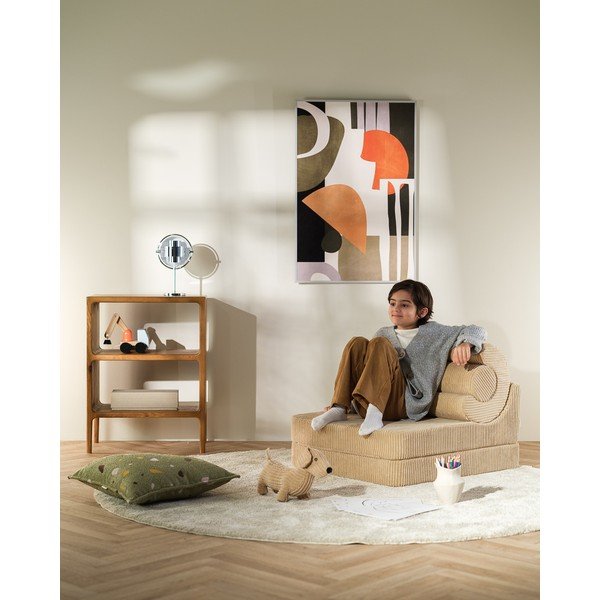 Helepruun velvetist laste kott-tool Flipster - Wigiwama-image-3