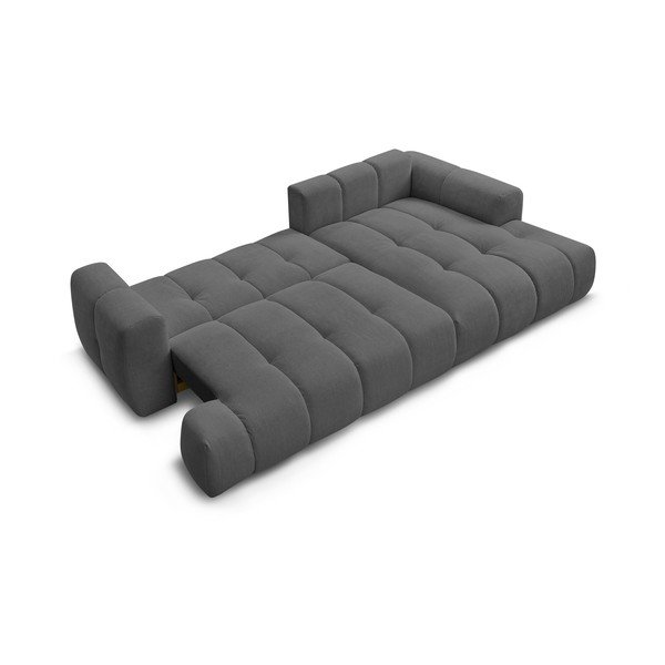 Tumehall diivanvoodi/panipaigaga nurgadiivan (parem nurk/diivanvoodiga) Fuji - Bobochic Paris-image-4