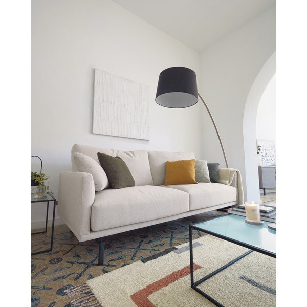 Must põrandalamp Chop - Kave Home-image-1