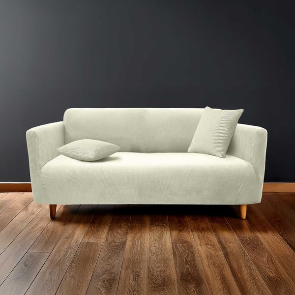 Kreem 3-kohalise diivani kate Sacha - douceur d'intérieur