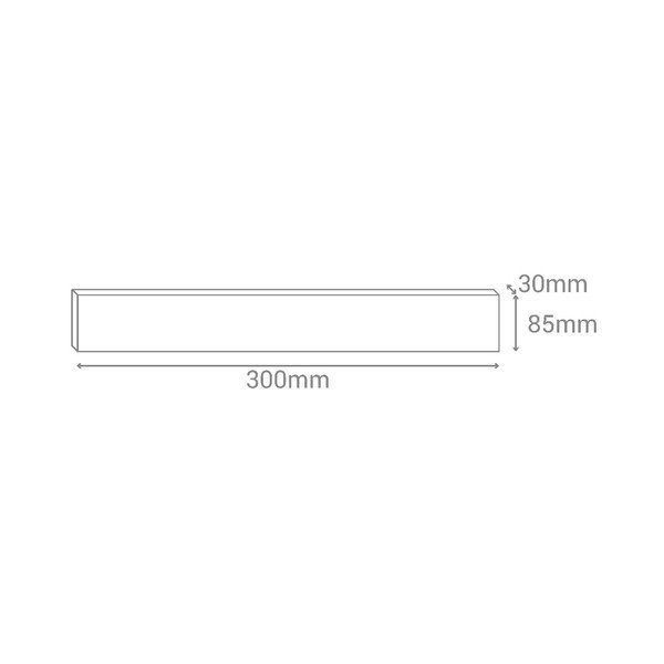 Valge LED-valgustiga seinalamp Nina - SULION-image-2