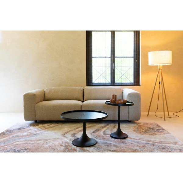 Must ümmargune diivanilaud ø 69 cm Jason - Zuiver-image-3