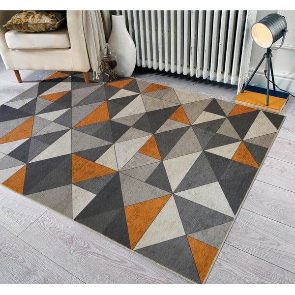 Hall ja oranž vaip , 120 x 180 cm Shapes - Floorita-image-1