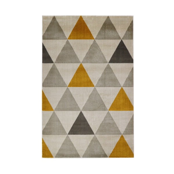 Béžový koberec Webtappeti Roma Ochre, 120 x 160 cm