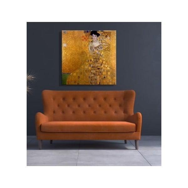 Gustav Klimti reproduktsioon Adele Bloch-Bauer I, 90 x 90 cm. Gustav Klimt - Adele Bloch-Bauer I - Fedkolor-image-1