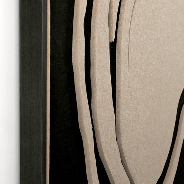 3D-pilt raamiga/akustiline 90x120 cm Sacred Silence 2 - Malerifabrikken-image-3