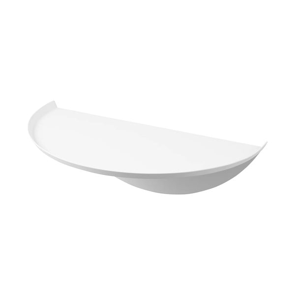 Valge metallist riiul 40 cm Tower - YAMAZAKI