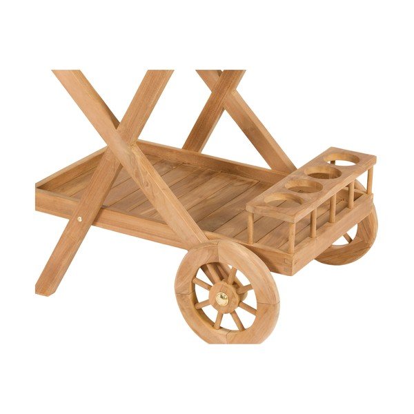 Servírovací stolek z teakového dřeva Santiago Pons Troll-image-1