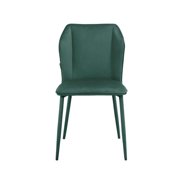 Rohelised samet söögitoolid, 2 tk komplektis Wilma - Støraa-image-2