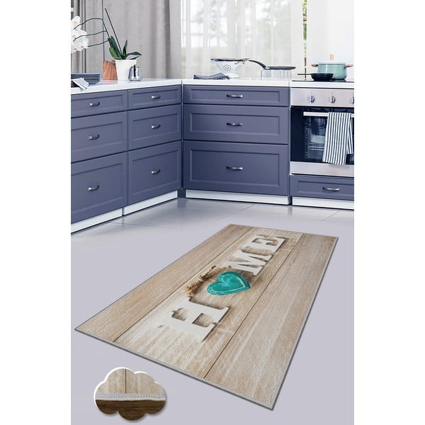 Helepruun pestav koridorivaip 80x200 cm Home - Oyo Concept-image-3