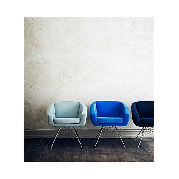 Světle modré křeslo Softline Aiko-image-3