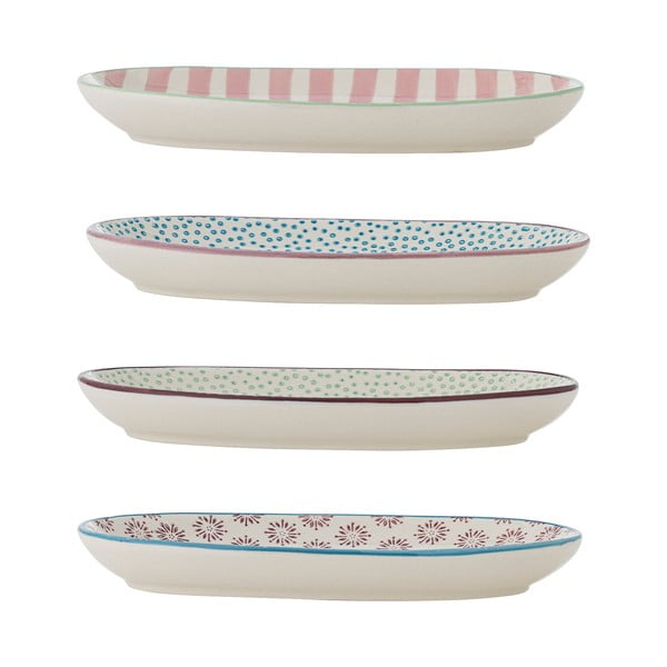 Kivist serveerimistaldrikud, 4 tk komplektis Patrizia - Bloomingville-image-3