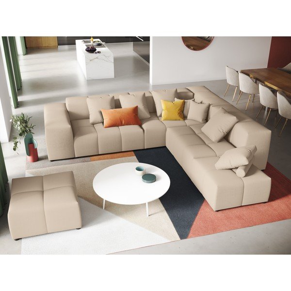 Beež nurgadiivan (muutuv) Rome - Cosmopolitan Design-image-1