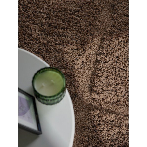 Pruun käsitsi kootud ümmargune vaip ø 160 cm Lambeth Jasper - Ted Baker-image-2