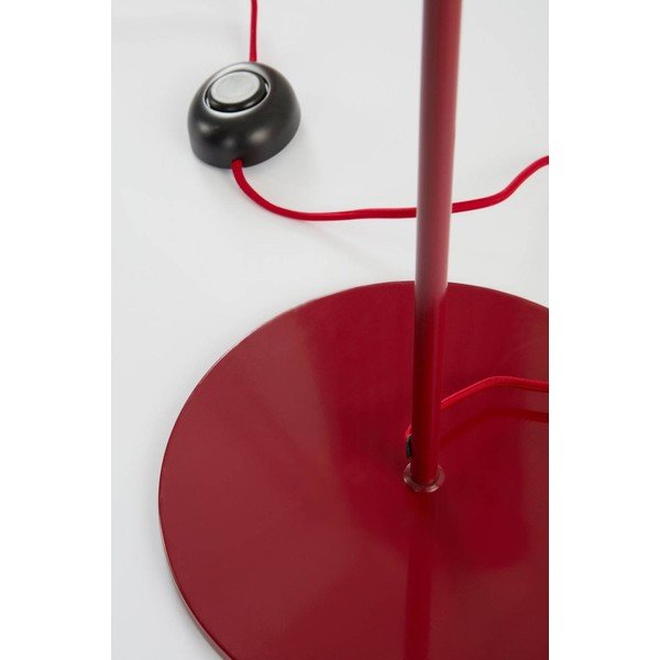 Punane/valge kangast hämardatav põrandalamp (kõrgus 148 cm) Juliet - Jotex-image-3