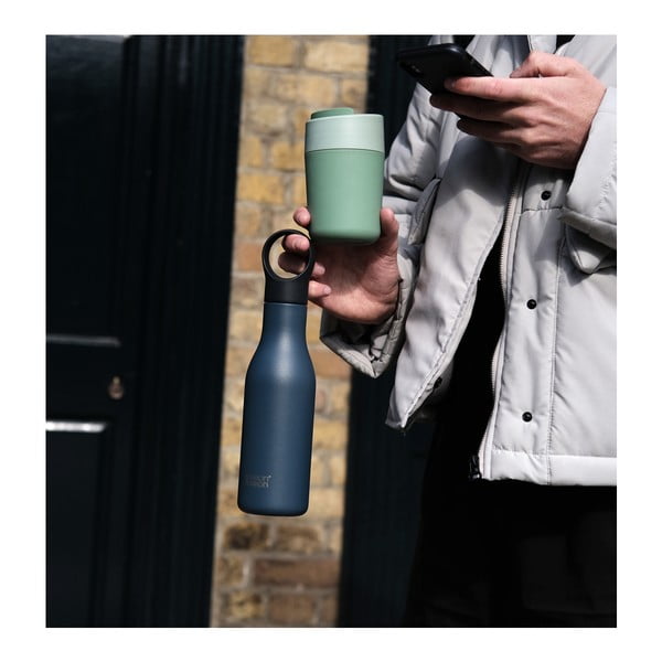 Tumesinine roostevabast terasest reisipudel 500 ml Loop - Joseph Joseph-image-2