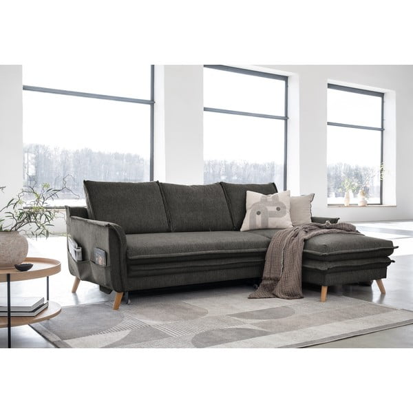 Tumehall nurgadiivanvoodi (parem nurk) Charming Charlie - Miuform-image-3