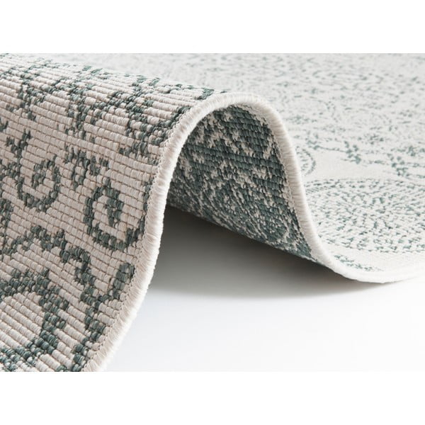 Roheline ja valge õuevaip Circle, 120 x 170 cm - Ragami-image-1