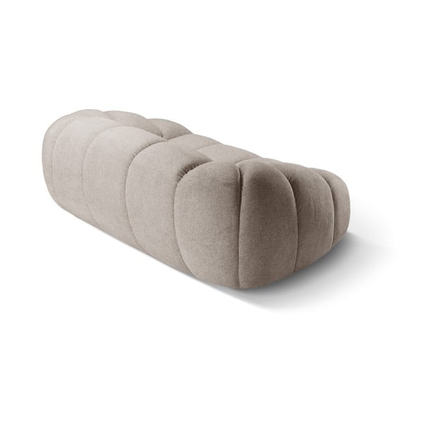 Beež sametist diivan 214 cm Diana - Micadoni Home-image-4