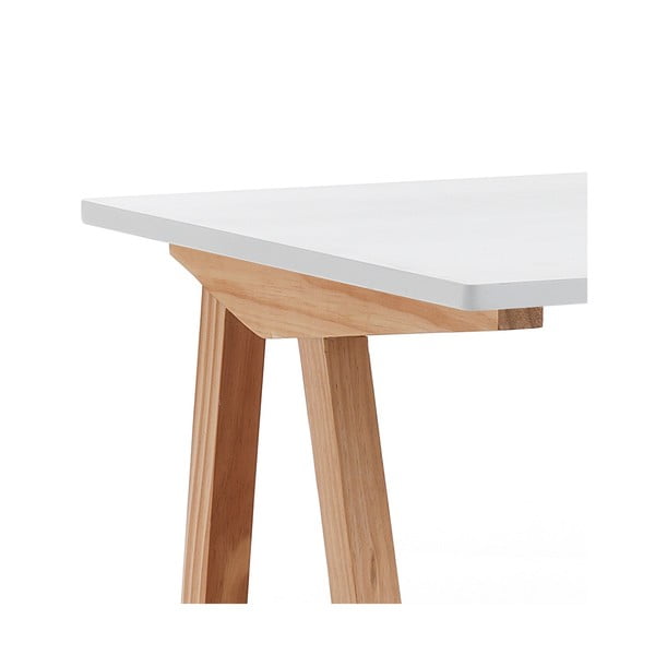 Valge töölaud 60x120 cm Mak - Tomasucci-image-2