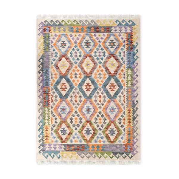 Käsitsi kootud kahepoolne villane vaip 120x170 cm Kamal Oasis - Nouristan