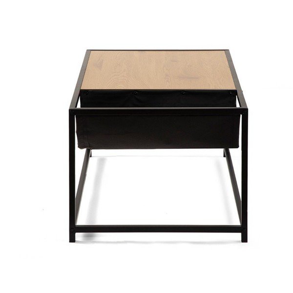 Must tammeimitatsiooniga diivanilaud 60x99 cm Bayen - Bonami Essentials-image-3