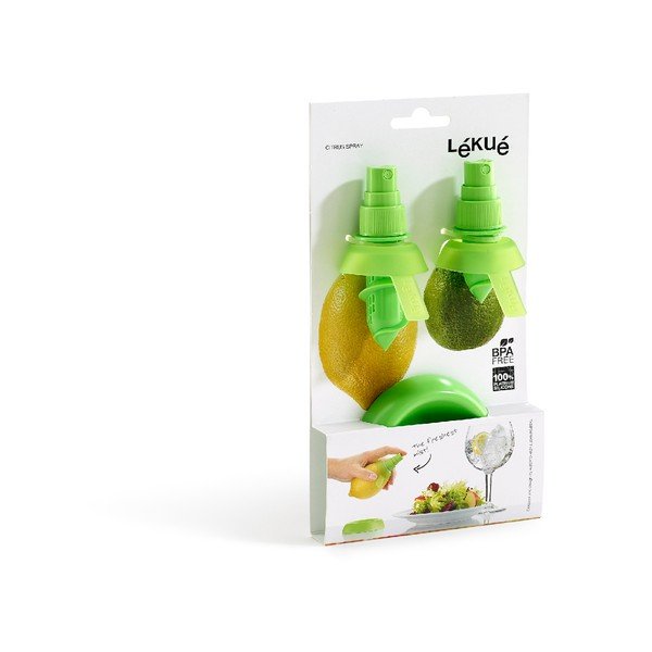 Sada 2 zelených rozprašovačů na citrusy Lékué-image-1