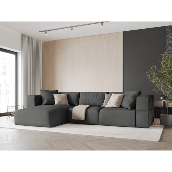 Tumehall nurgadiivan, vasak nurk Esther - Milo Casa-image-1