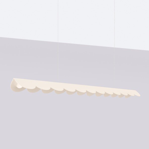 Beež alumiiniumist LED-rippvalgusti BISCUIT - Thoro-image-4