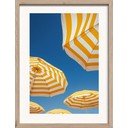 Trükitud pilt raamiga 30x40 cm Umbrellas - Styler