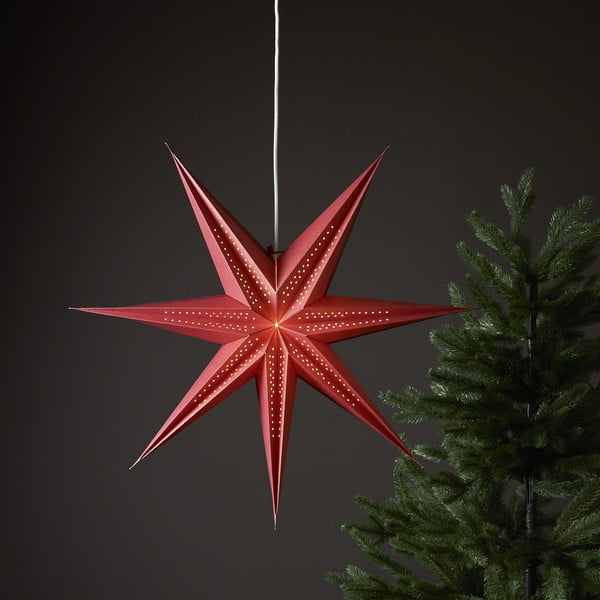 Punane jõuluvalgustuse kaunistus ø 60 cm Point - Star Trading