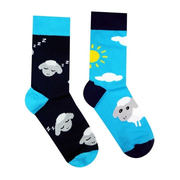 Bavlněné ponožky HestySocks ovečka, vel. 43-46