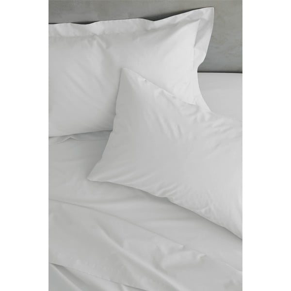 Valge perkalist voodiraami kate 90x190 cm Easy Iron Percale – Catherine Lansfield-image-2