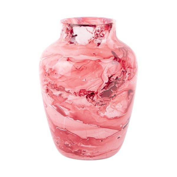Helepunane klaasvaas Blended - PT LIVING-image-3
