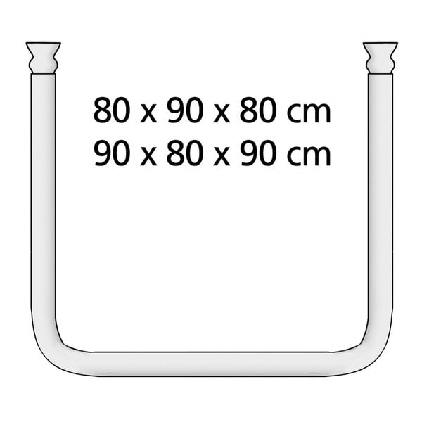 Valge universaalne nurgavarda dušikardinale , ø 2,5 cm - Wenko-image-3