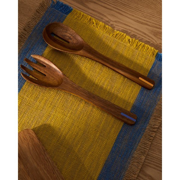 Puidust salatiriistad Zairin - Kave Home-image-1