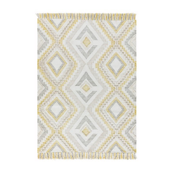 Kollane vaip , 120 x 170 cm Carlton - Asiatic Carpets
