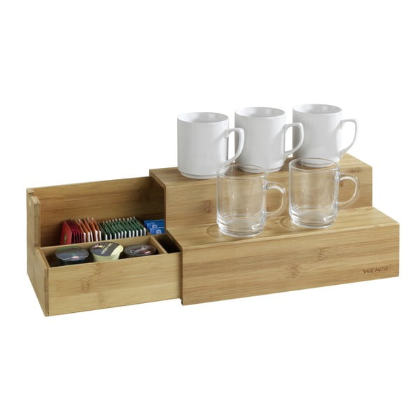 Bambusest statiiv kohvi- ja teetarvikute jaoks - Wenko-image-2