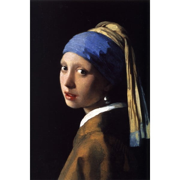 Maali reproduktsioon 50x70 cm Johannes Vermeer - Girl with a Pearl Earring - Fedkolor