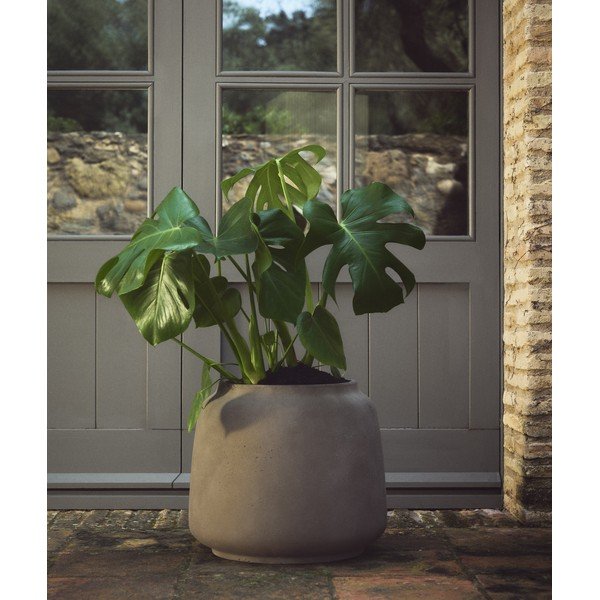 Betoonkate lillepotile ø 40 cm Lira - Kave Home-image-1