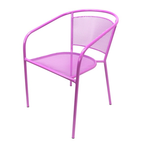 Růžová zahradní židle Unimasa Garden