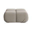 Beež sametist modulaarne ottoman Lokua - Makamii